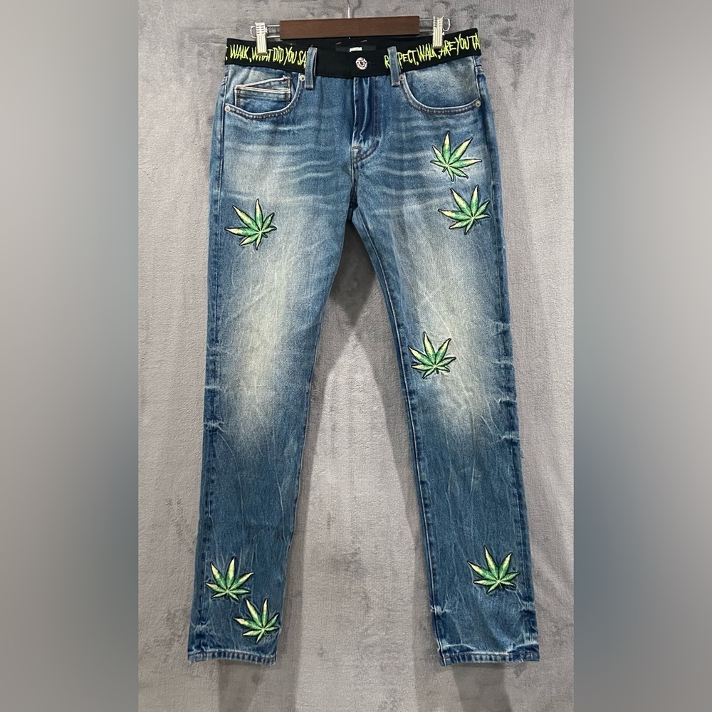 Cult of Individuality Rocker Slim Japanese Denim Jeans Men’s Size 30x33 NWT